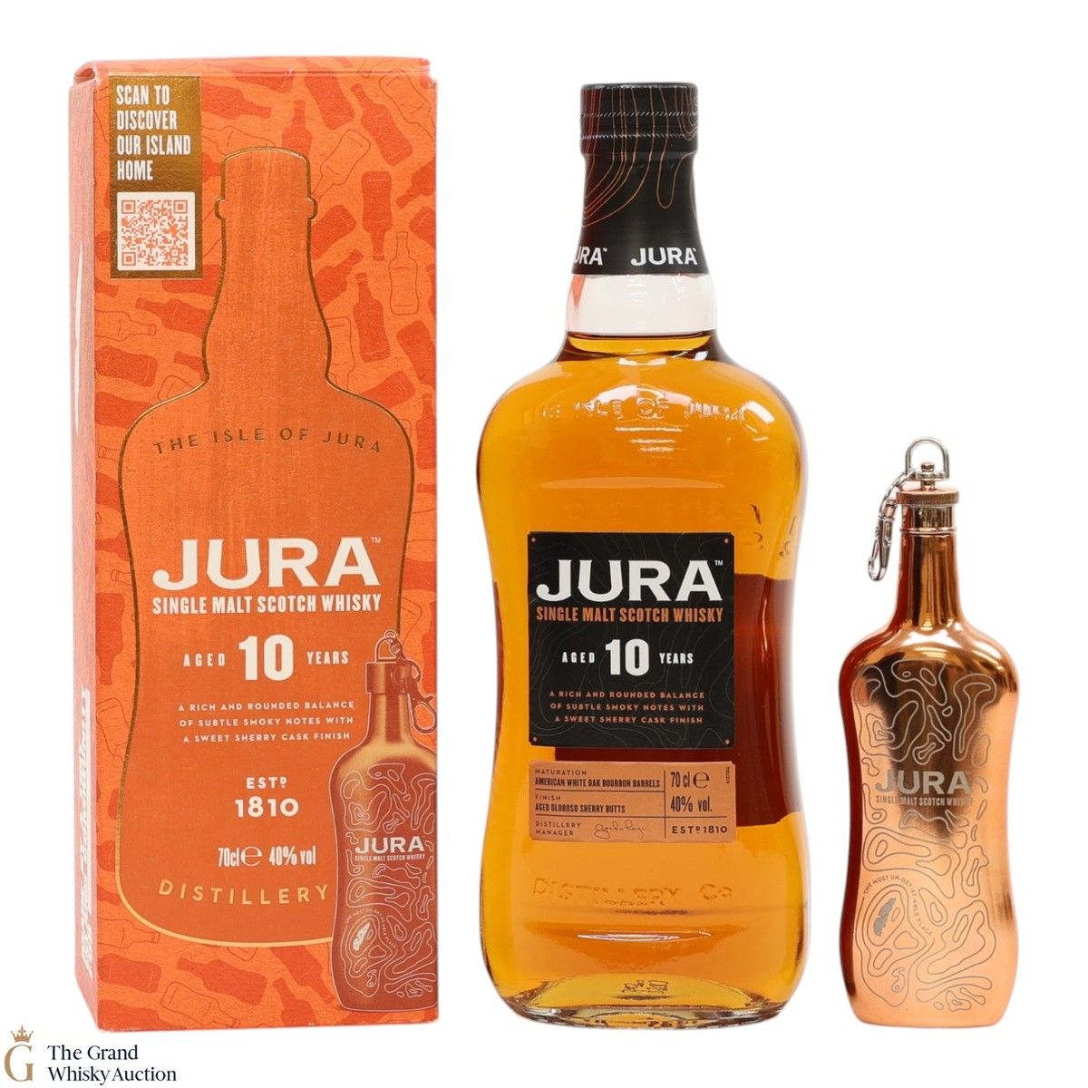 Jura - 10 Year Old & Flask