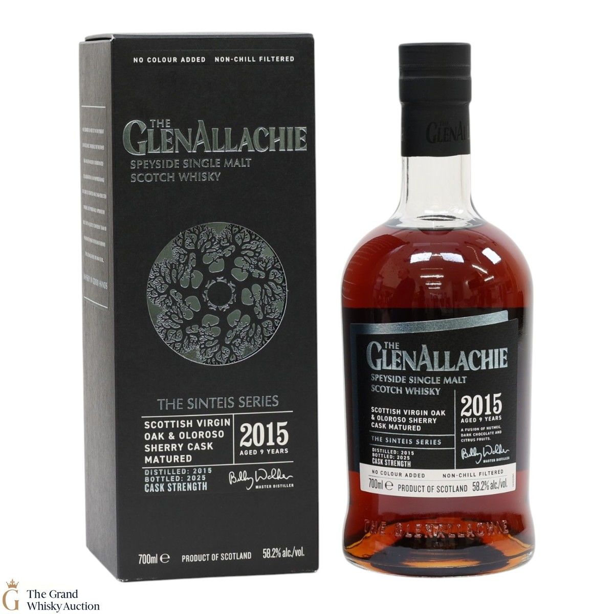 Glenallachie - 9 Year Old 2015 - Sinteis Series Part II: Scottish Oak & Oloroso Cask Matured (SIGNED)