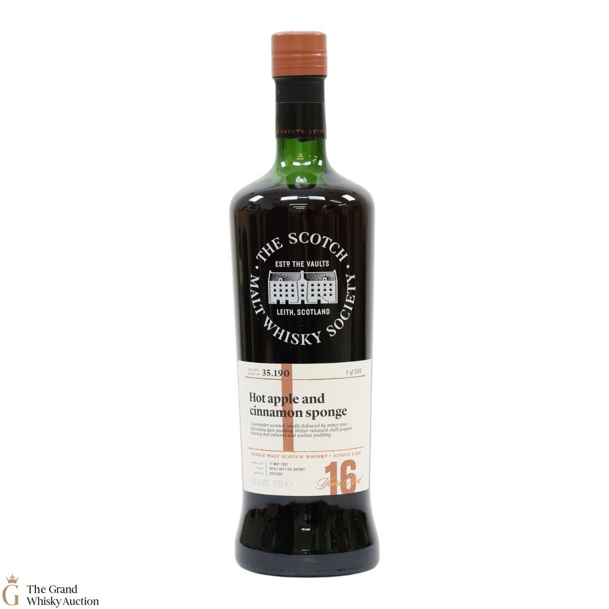 Glen Moray - 16 Year Old SMWS 35.190 - Hot Apple And Cinnamon Sponge