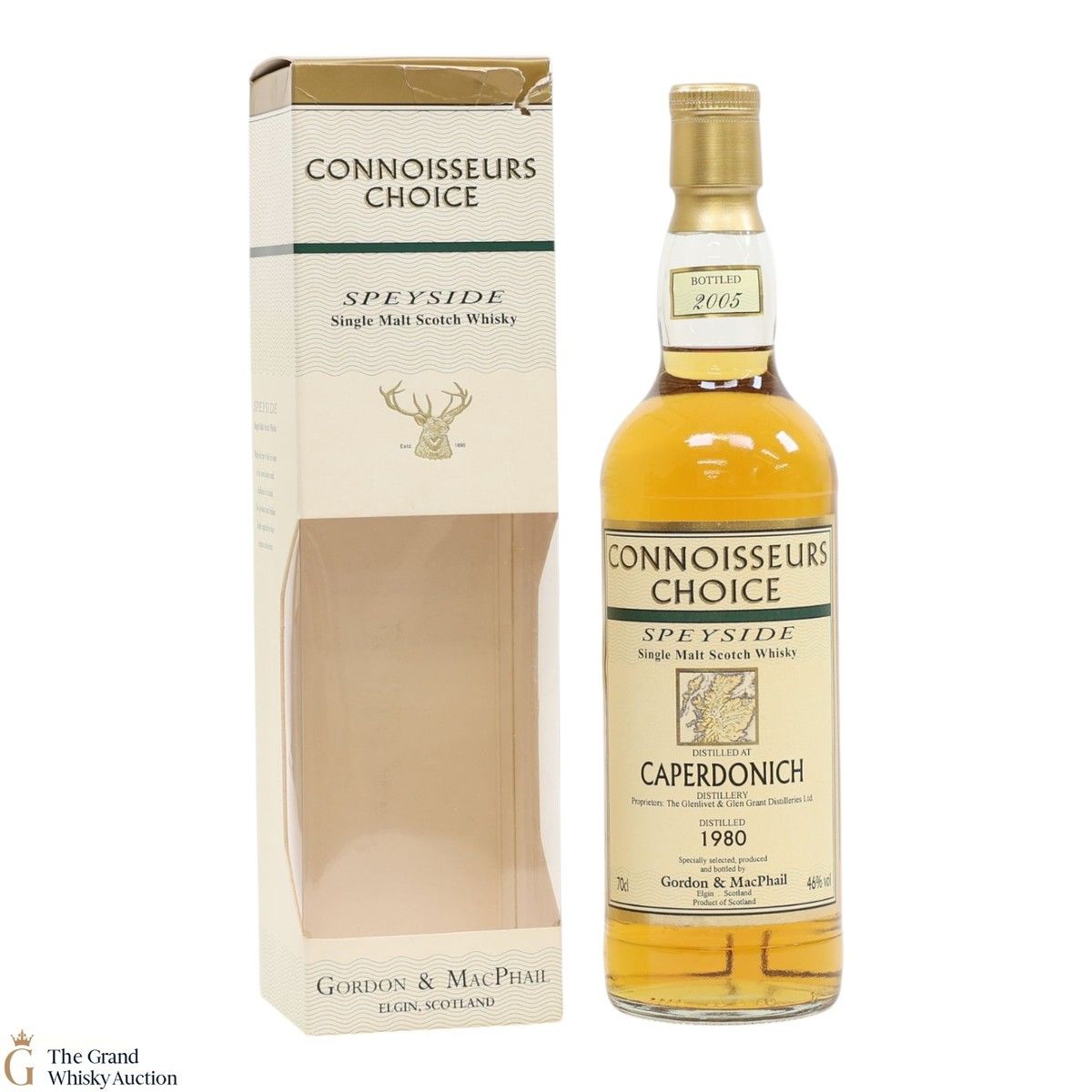 Caperdonich - 1980 - Connoisseurs Choice Gordon & MacPhail 