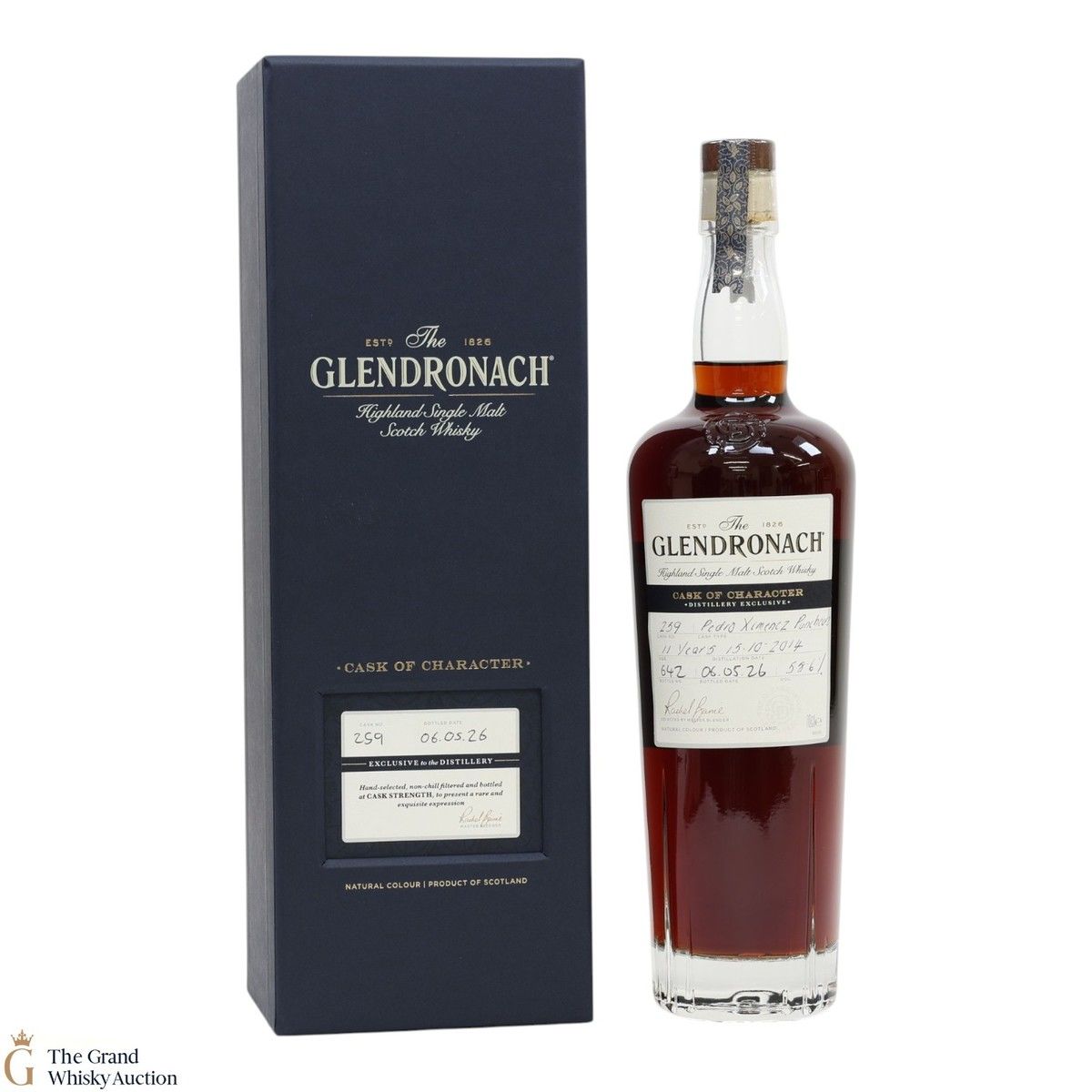 Glendronach - 11 Year Old 2014 - Cask Strength PX #259 - Distillery Exclusive