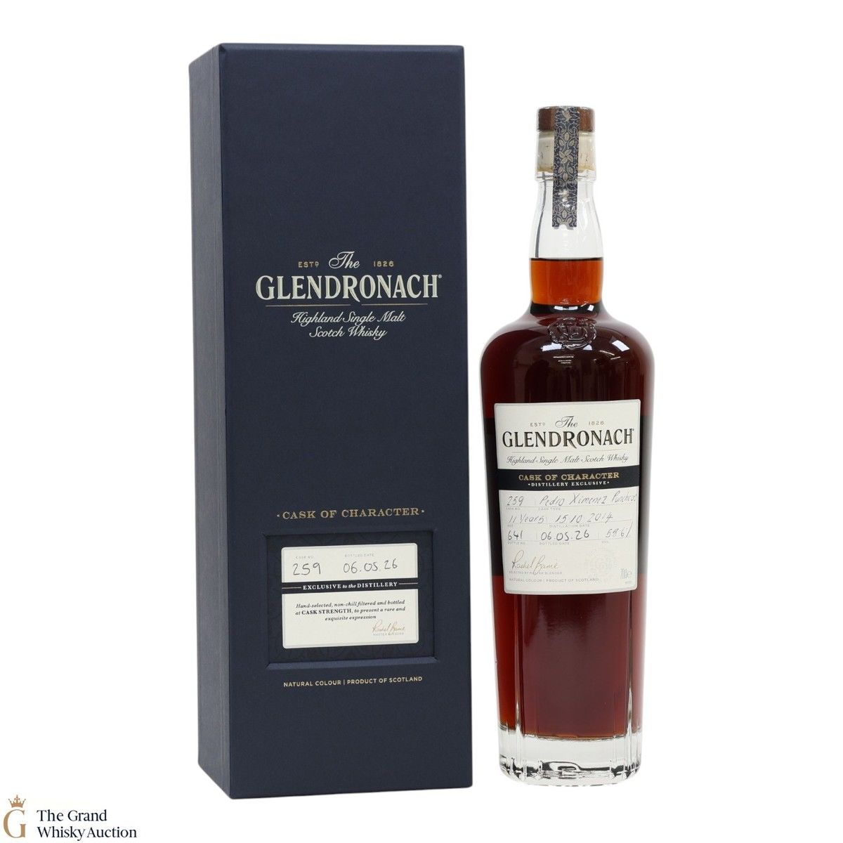 Glendronach - 11 Year Old 2014 - Cask Strength PX #259 - Distillery Exclusive