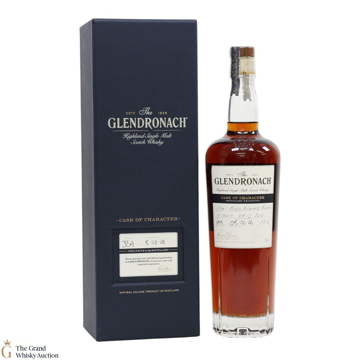 Glendronach - 15 Year Old 2010 - Cask Strength PX #354 - Distillery Exclusive
