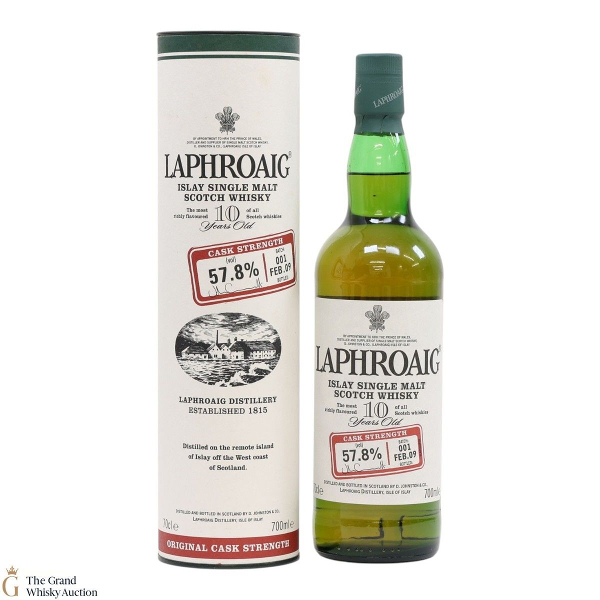 Laphroaig - 10 Year Old - Cask Strength Batch #001