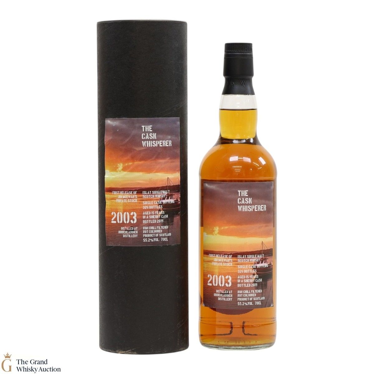 Bruichladdich - 15 Year Old 2003 - Sherry Cask - The Cask Whisperer First Release