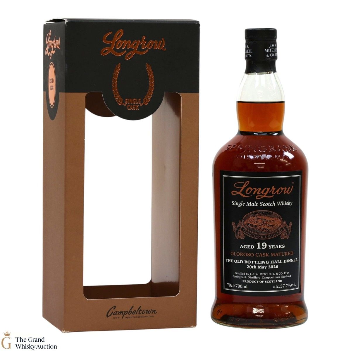 Longrow - 19 Year Old - Oloroso Cask Matured - The Old Bottling Hall Dinner 2026