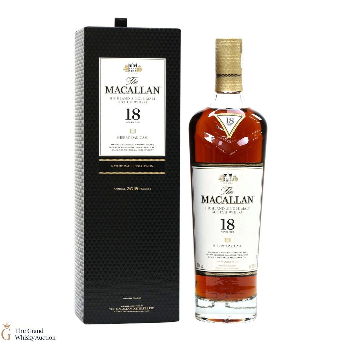 Macallan - 18 Year Old - Sherry Oak (2018)