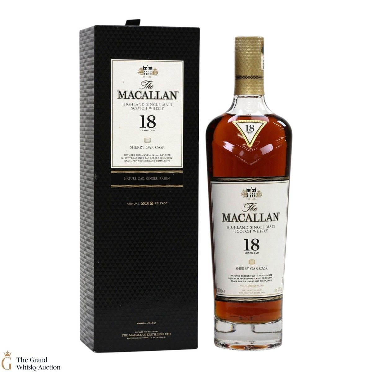 Macallan - 18 Year Old - Sherry Oak (2019)
