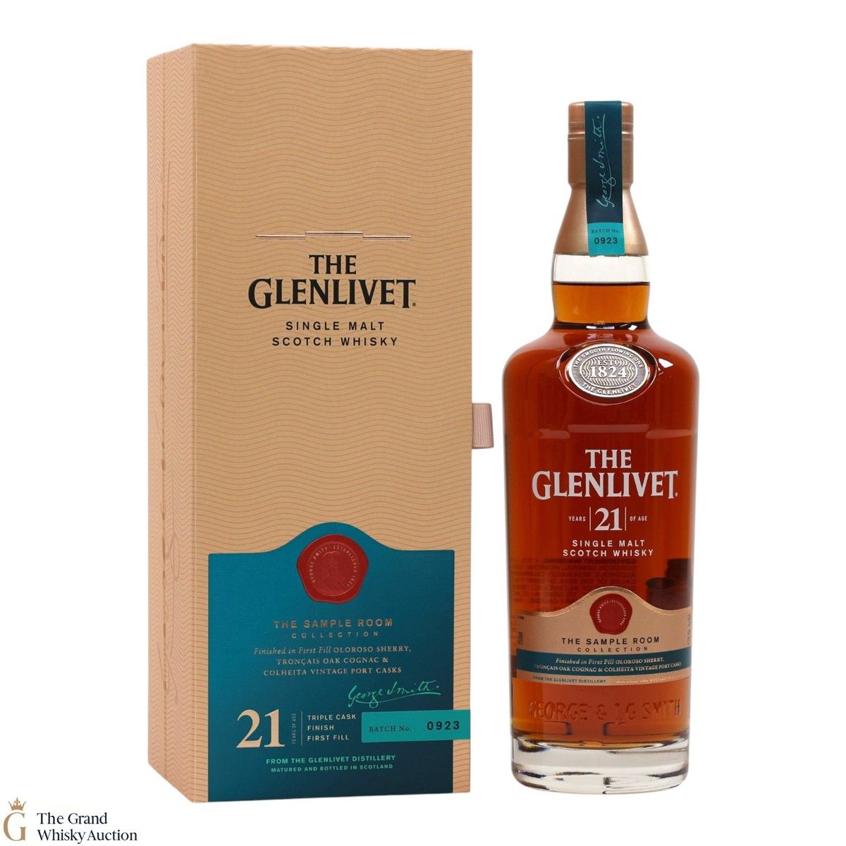 Glenlivet - 21 Year Old - Triple Cask Finish - The Sample Room Collection (75cl)