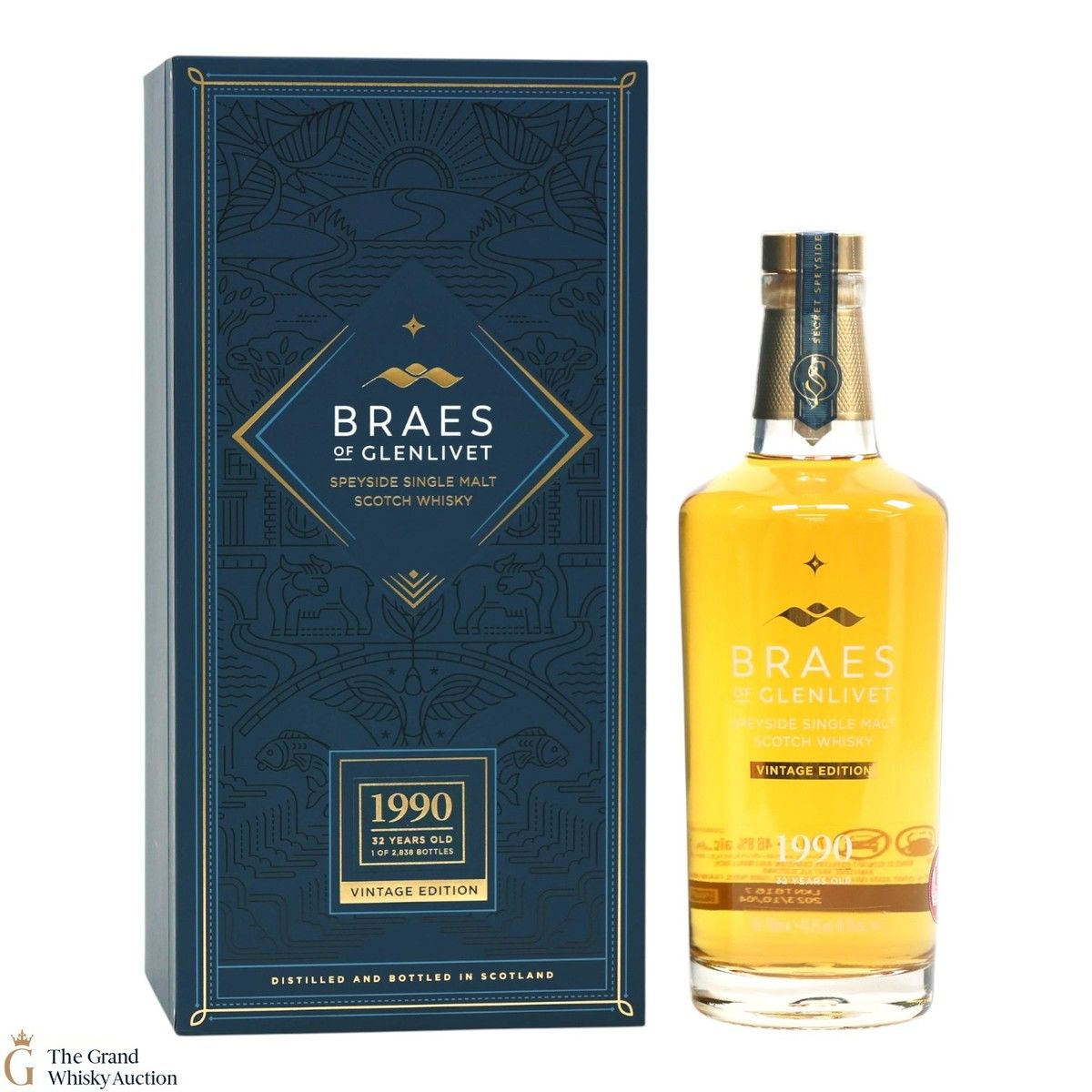 Braes of Glenlivet - 27 Year Old 1990 - Secret Speyside Vintage Edition