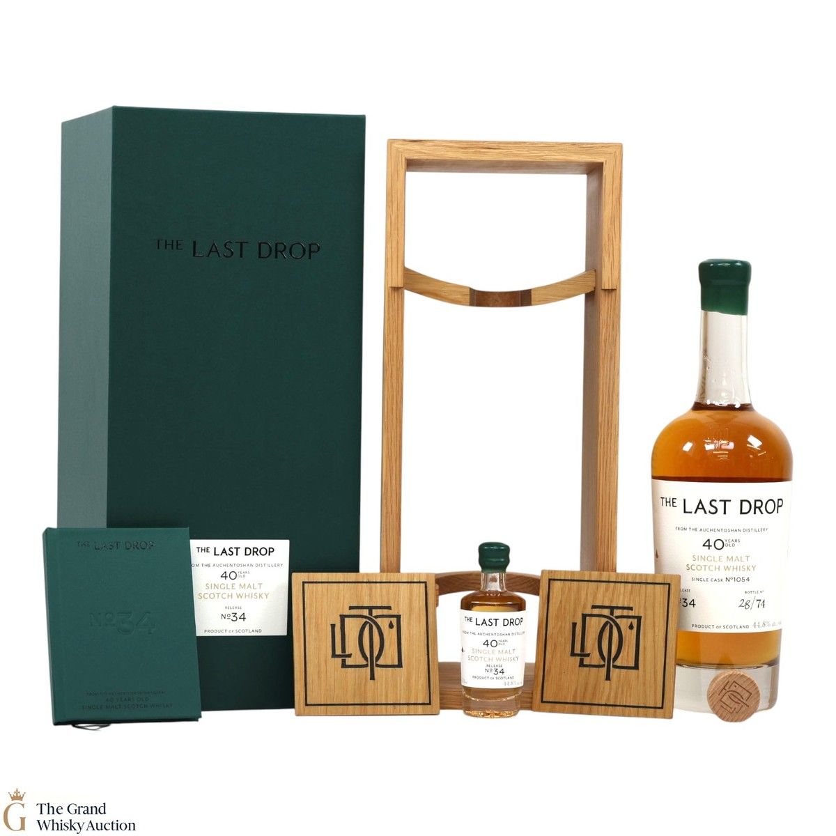Auchentoshan - 40 Year Old Single Cask #1054 - The Last Drop (1x70cl & 1x5cl)