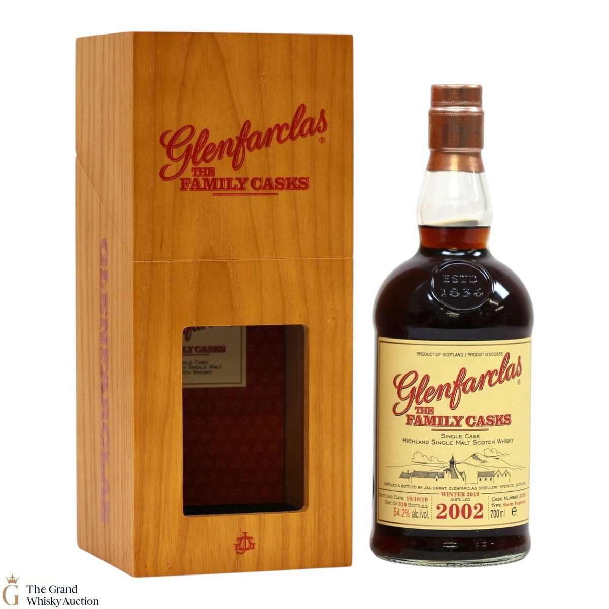 Glenfarclas - 2002 Family Cask Winter 2019 #3318