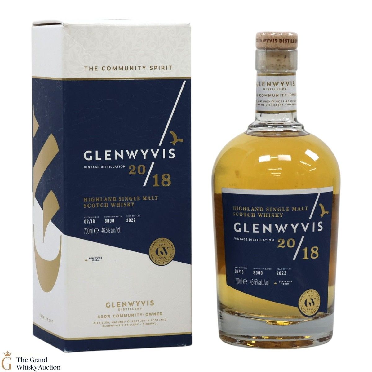 GlenWyvis - Highland Single Malt 2018 Batch 02/18