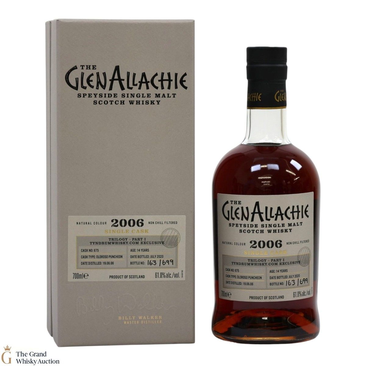 Glenallachie - 14 Year Old 2006 - Single Cask #675 - Tyndrum Whisky Trilogy Part I