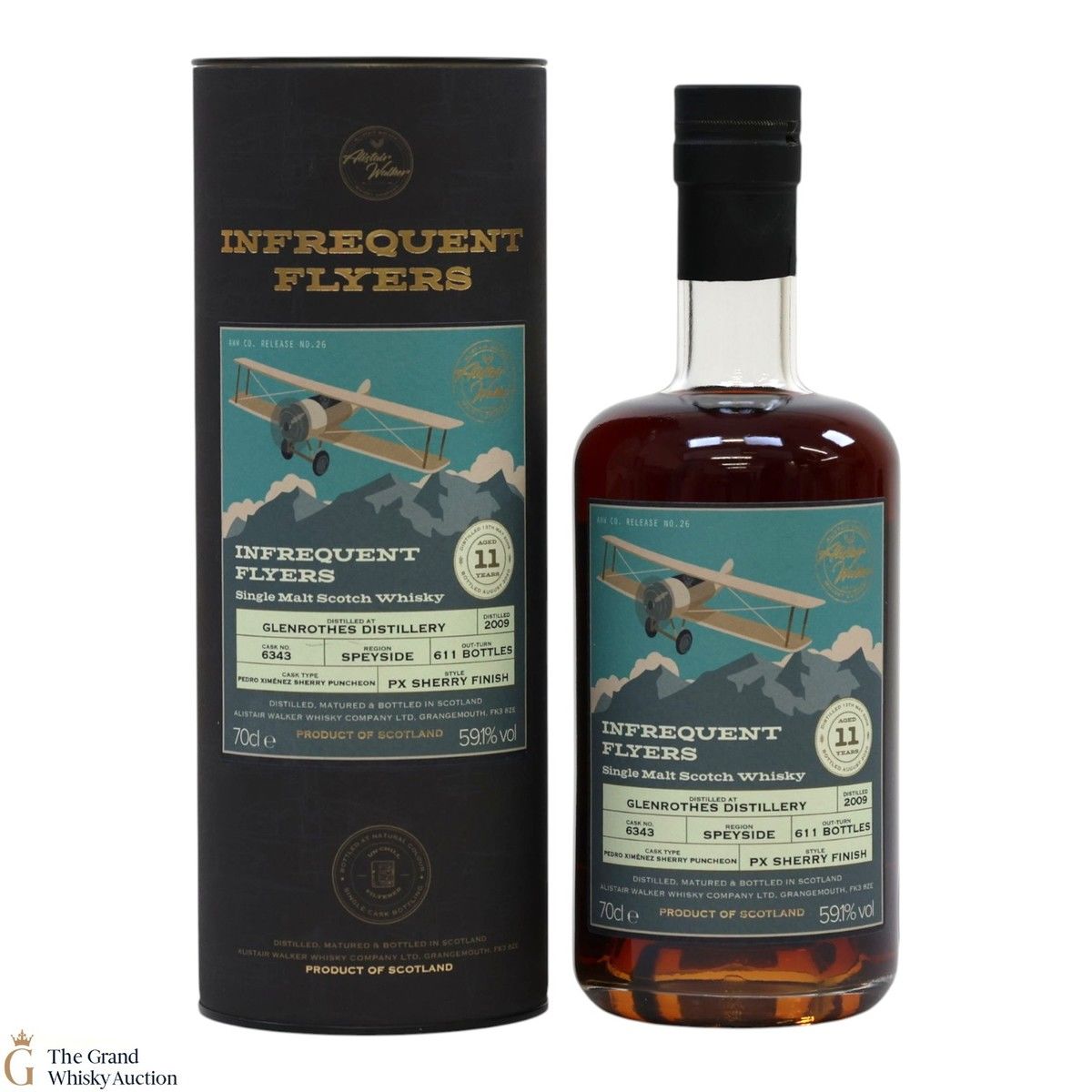 Glenrothes - 11 Year Old 2009 #6343 - Infrequent Flyers