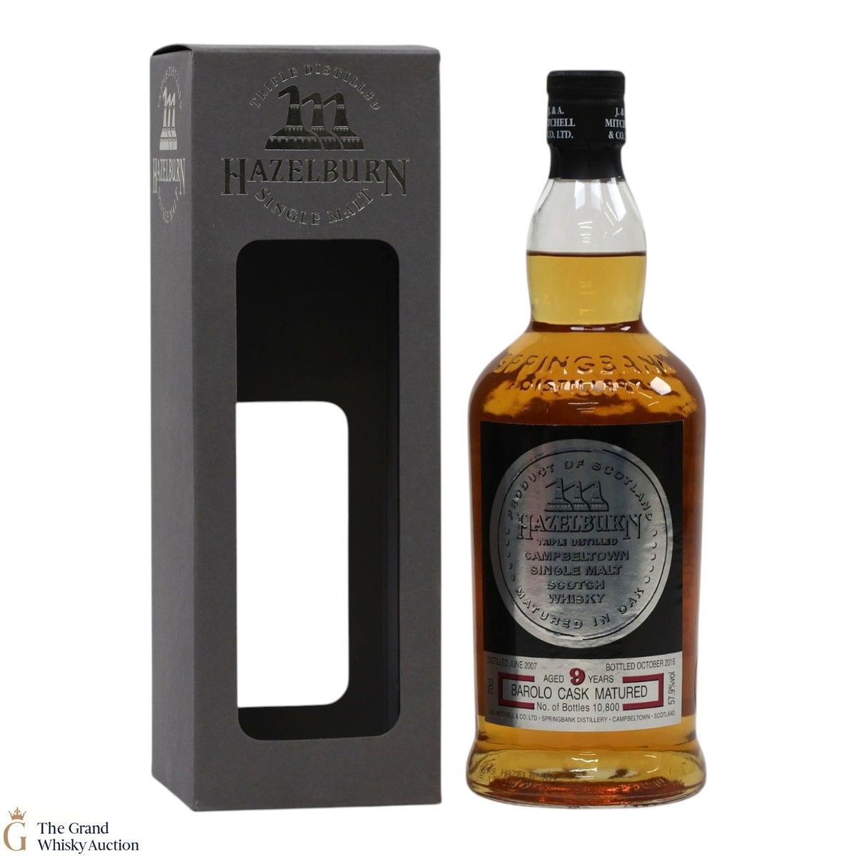 Hazelburn - 9 Year Old 2007 Barolo Casks 2016