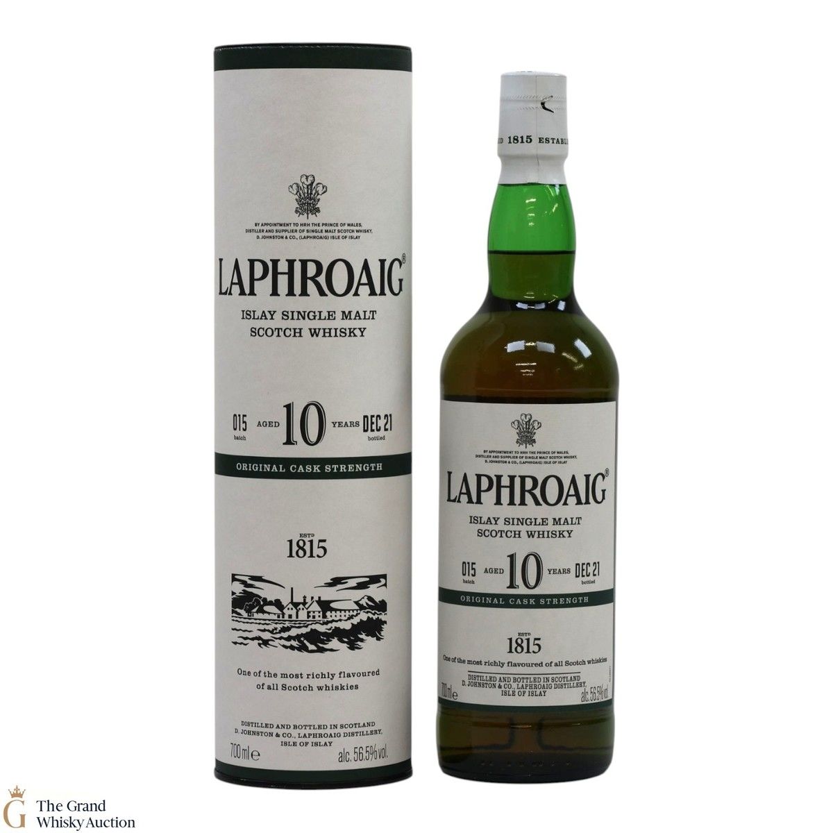 Laphroaig - 10 Year Old - Original Cask Strength Batch #015