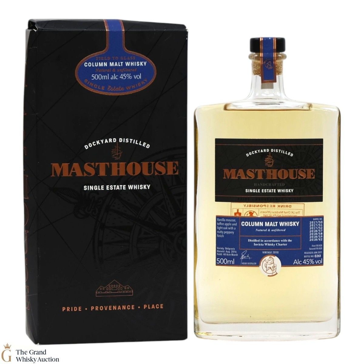 Copper Rivet - Masthouse - Column Malt Vintage 2018 (50cl)