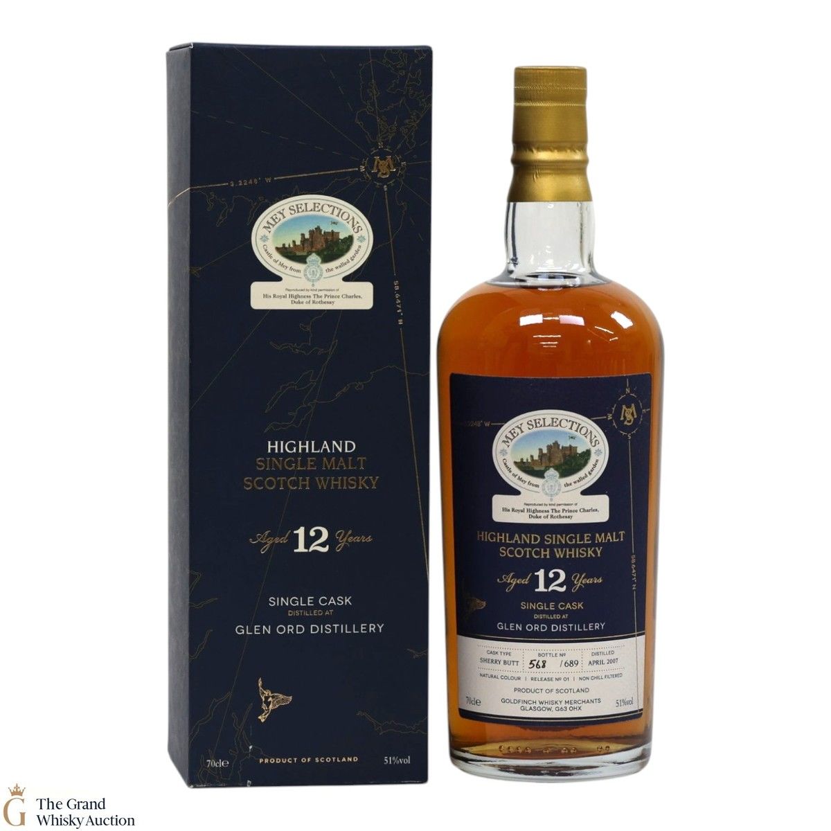 Glen Ord - 12 Year Old - Mey Selections No.1 - Goldfinch