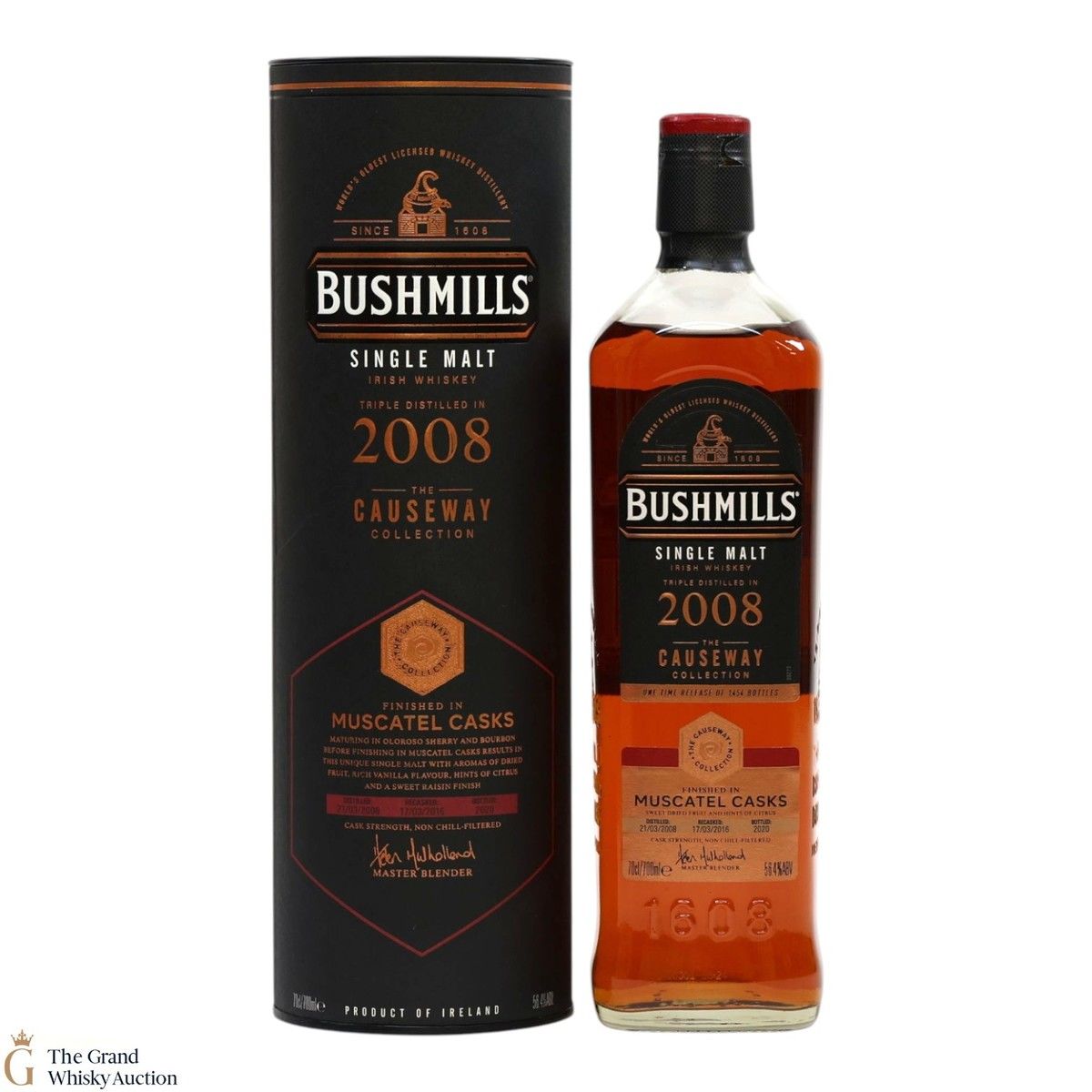 Bushmills - Muscatel Finish 2008 - Causeway Collection