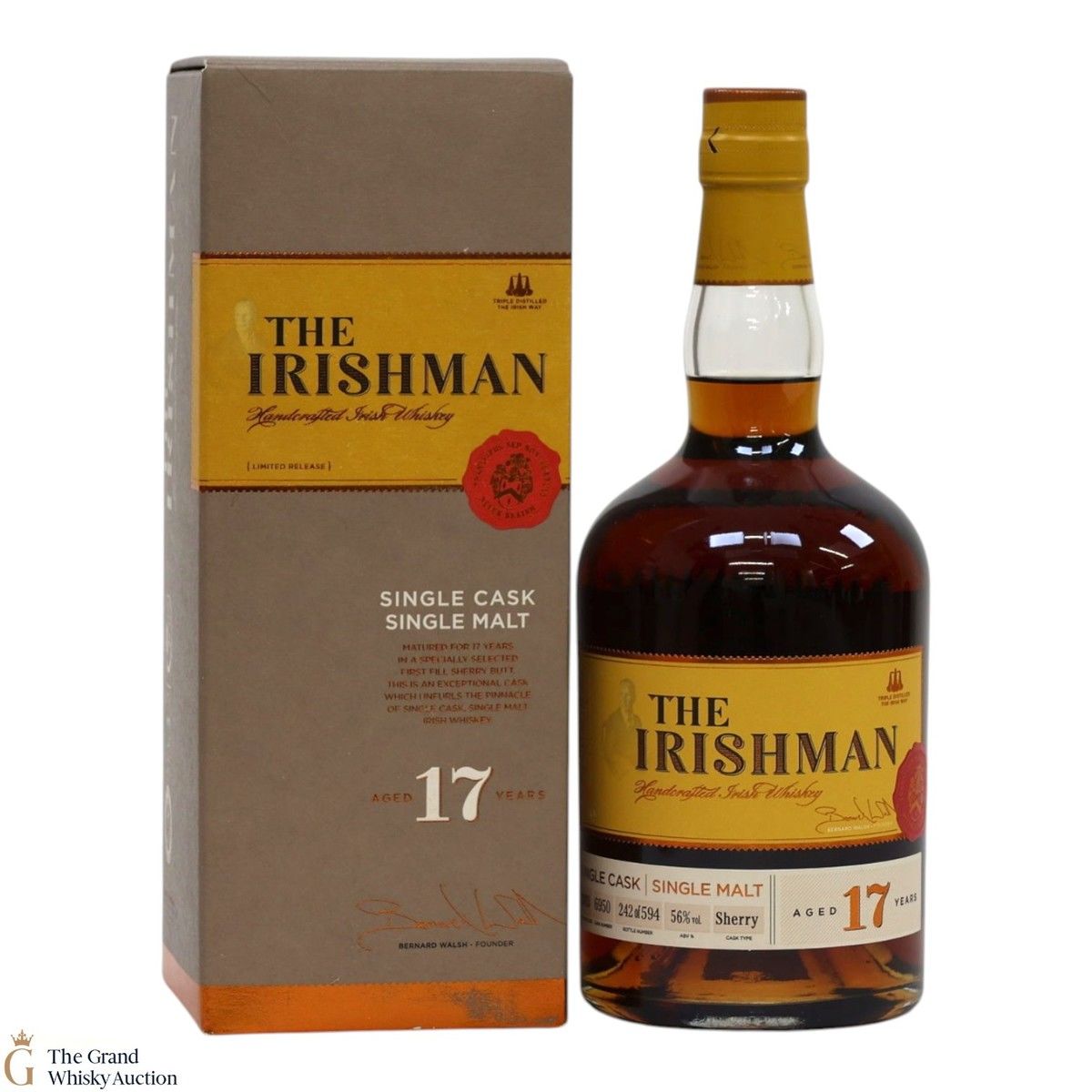 The Irishman - 17 Year Old 2000 Single Cask