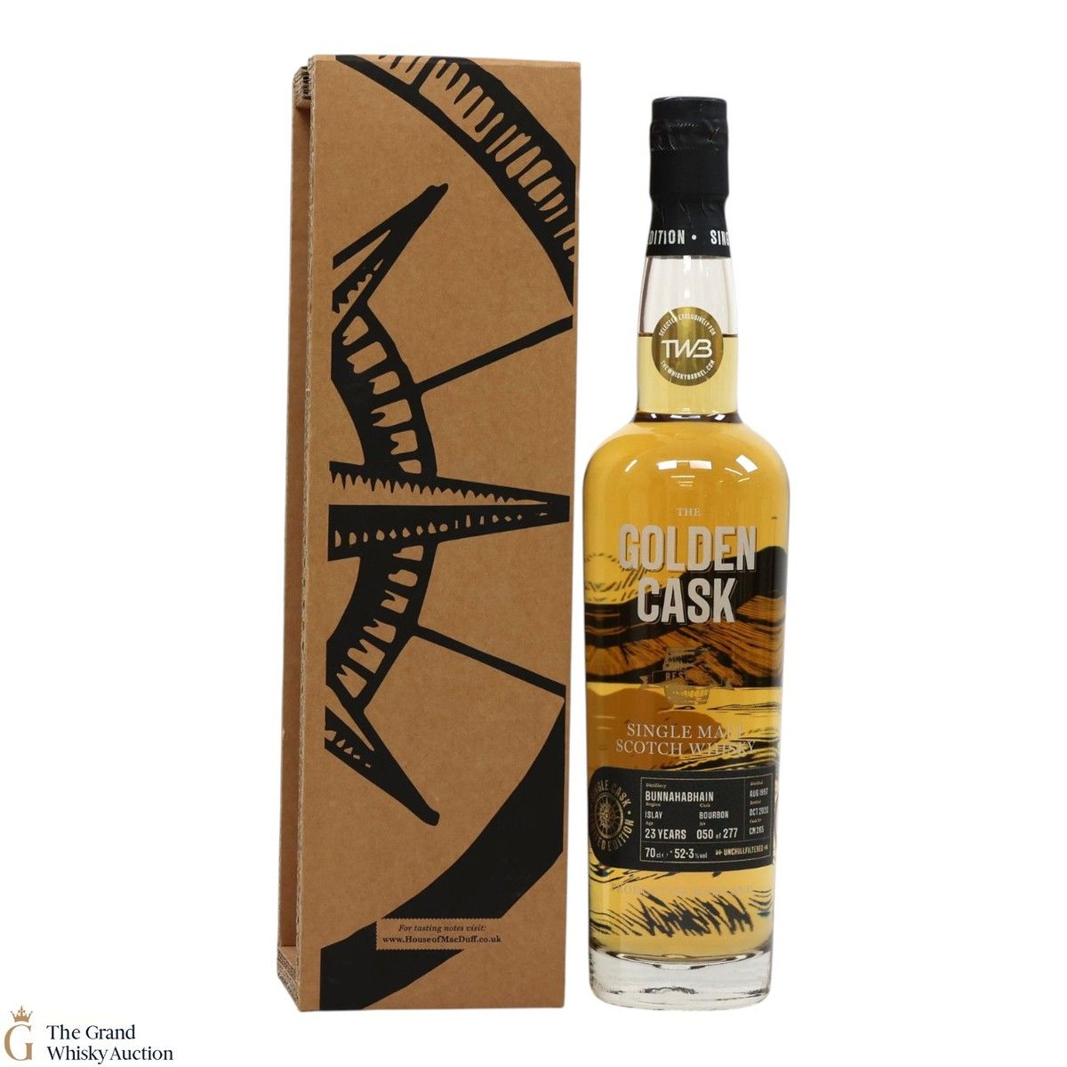 Bunnahabhain - 23 Year Old 1997 - The Golden Cask
