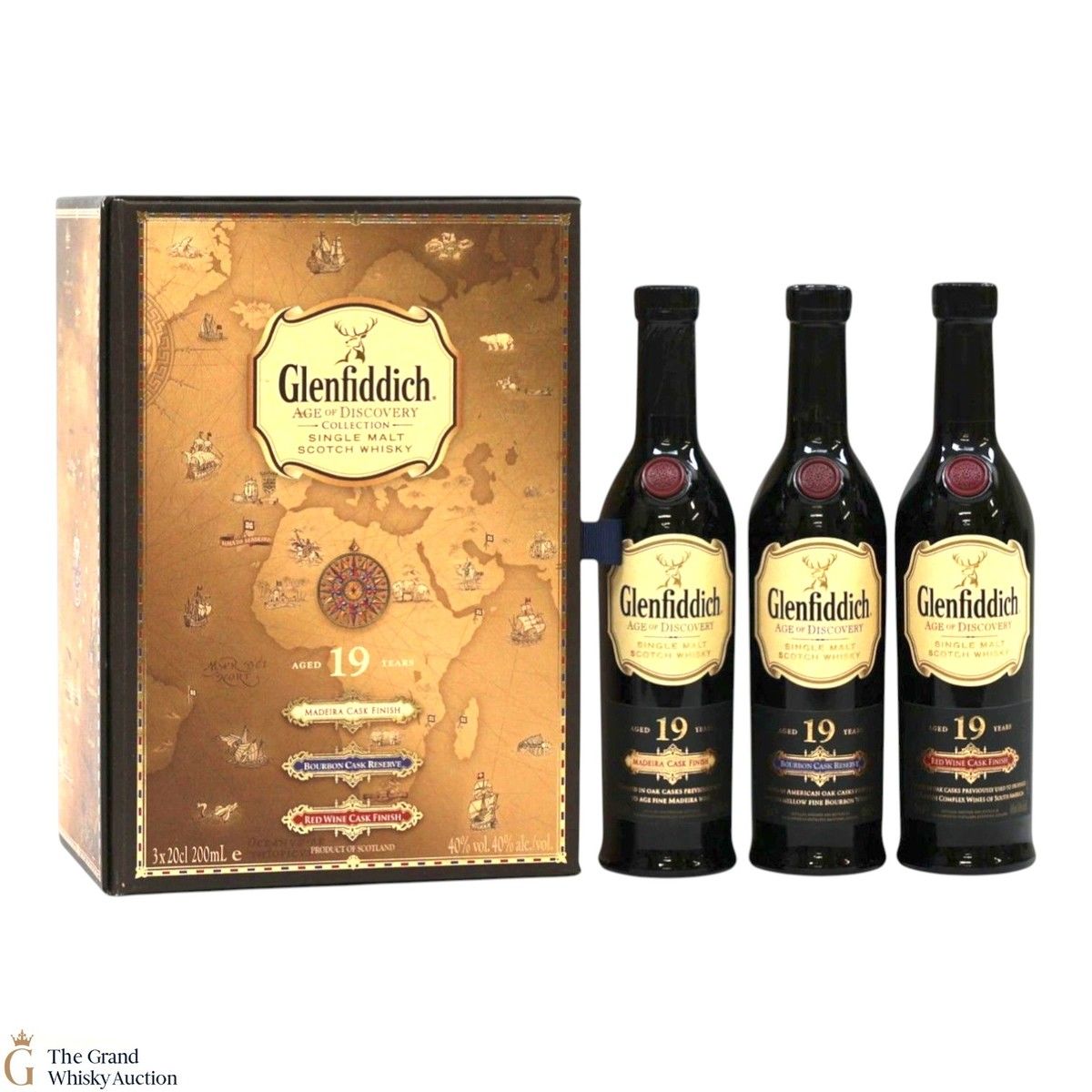 Glenfiddich - 19 Year Old - Age of Discovery (3 x 20cl)