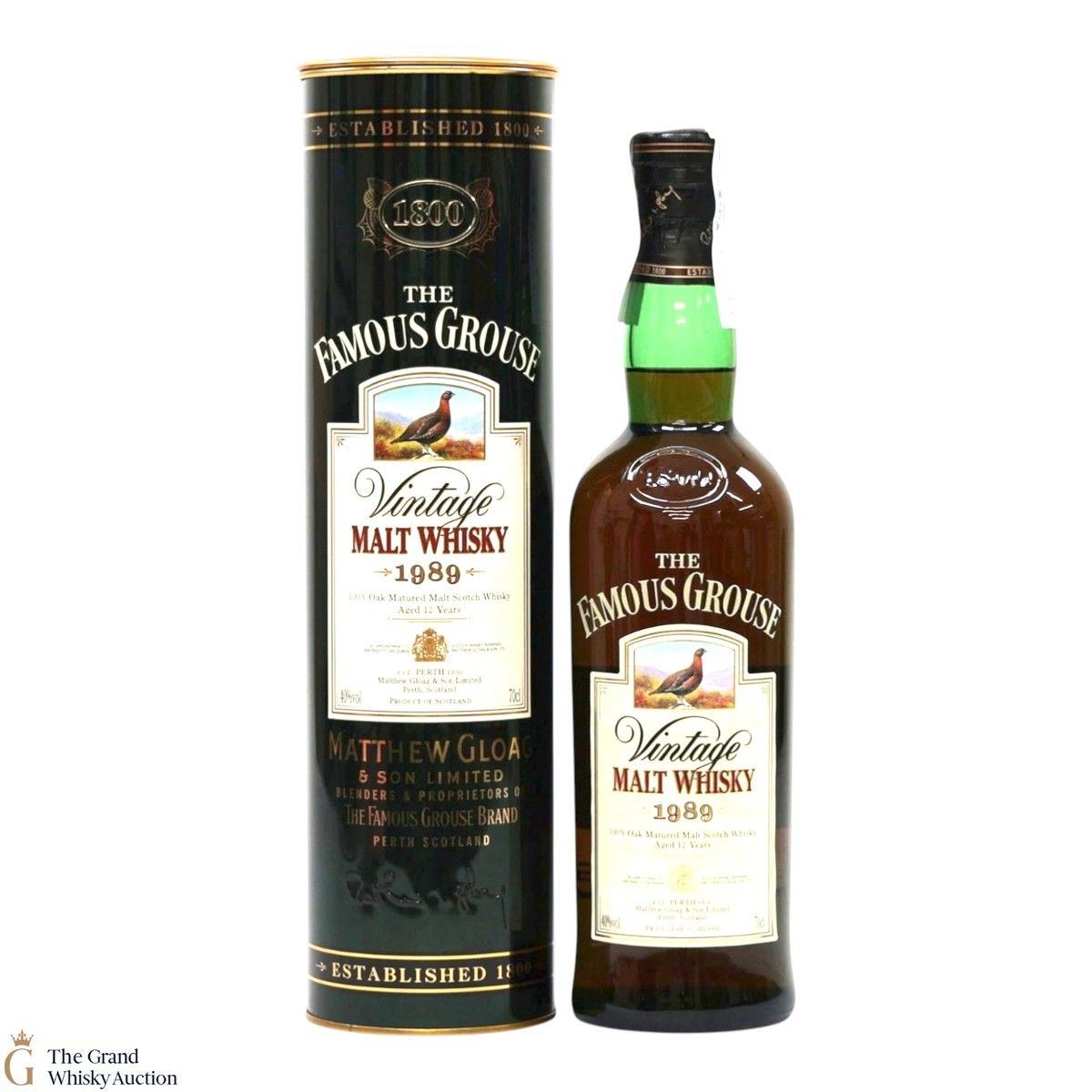 Famous Grouse - 12 Year Old 1989 Vintage Matthew Gloag