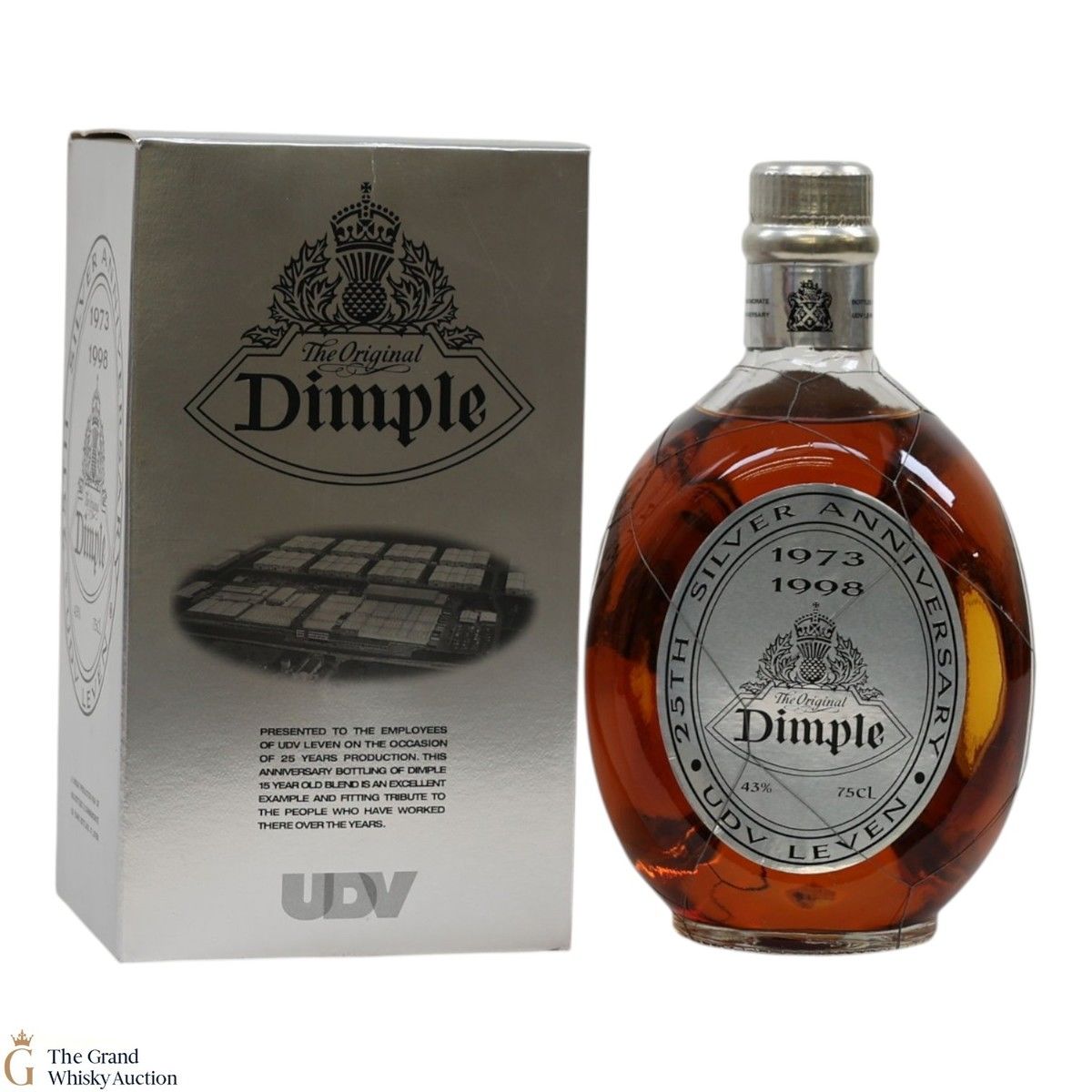 Haig's - Dimple - 15 Year Old - UDV Leven Silver Anniversary (75cl)