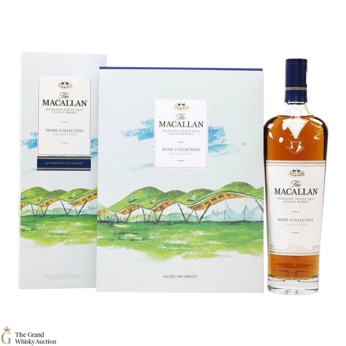 Macallan - Home Collection - The Distillery (1x70cl) & Giclee Art Prints
