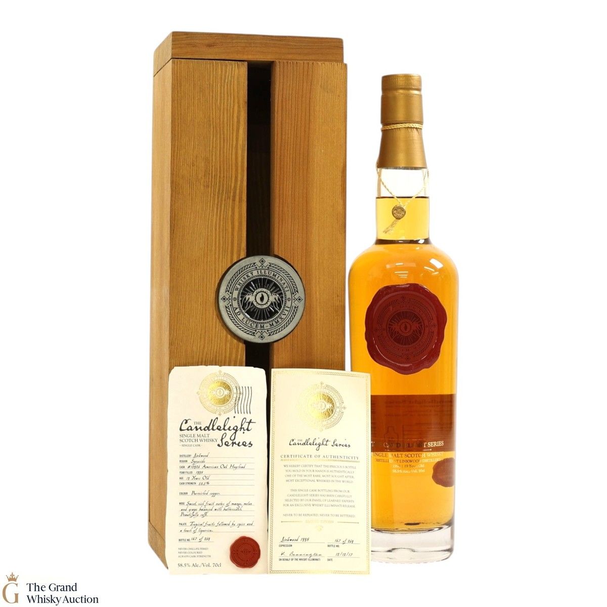 Linkwood - 19 Year Old 1998 - Single Cask #10926 - The Candlelight Series