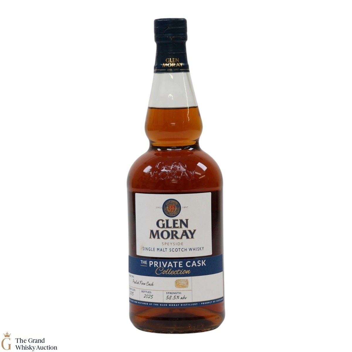 Glen Moray - 2015 Peated Fino Cask - 2025 The Private Cask Collection