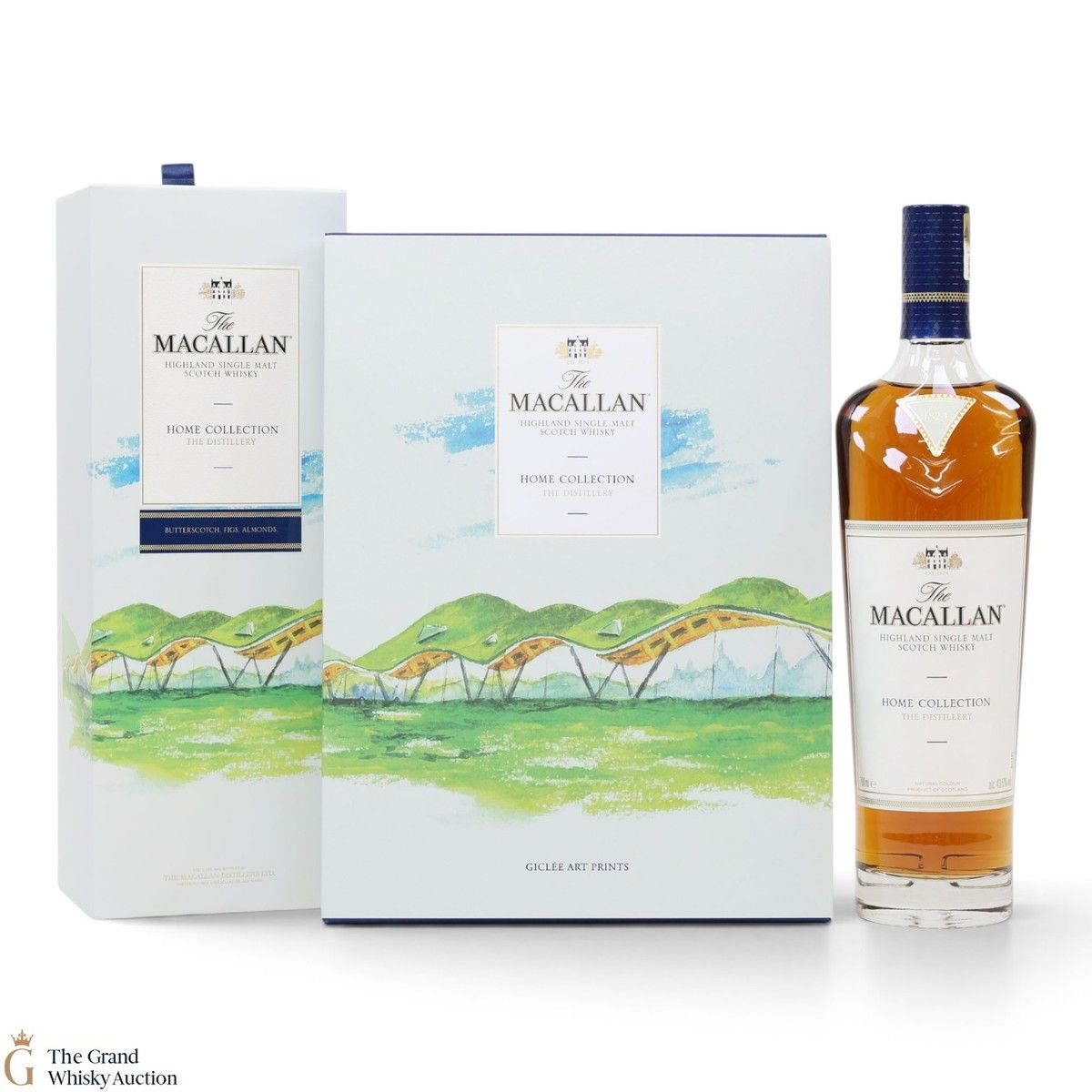 Macallan - Home Collection - The Distillery (1x70cl) & Giclee Art Prints