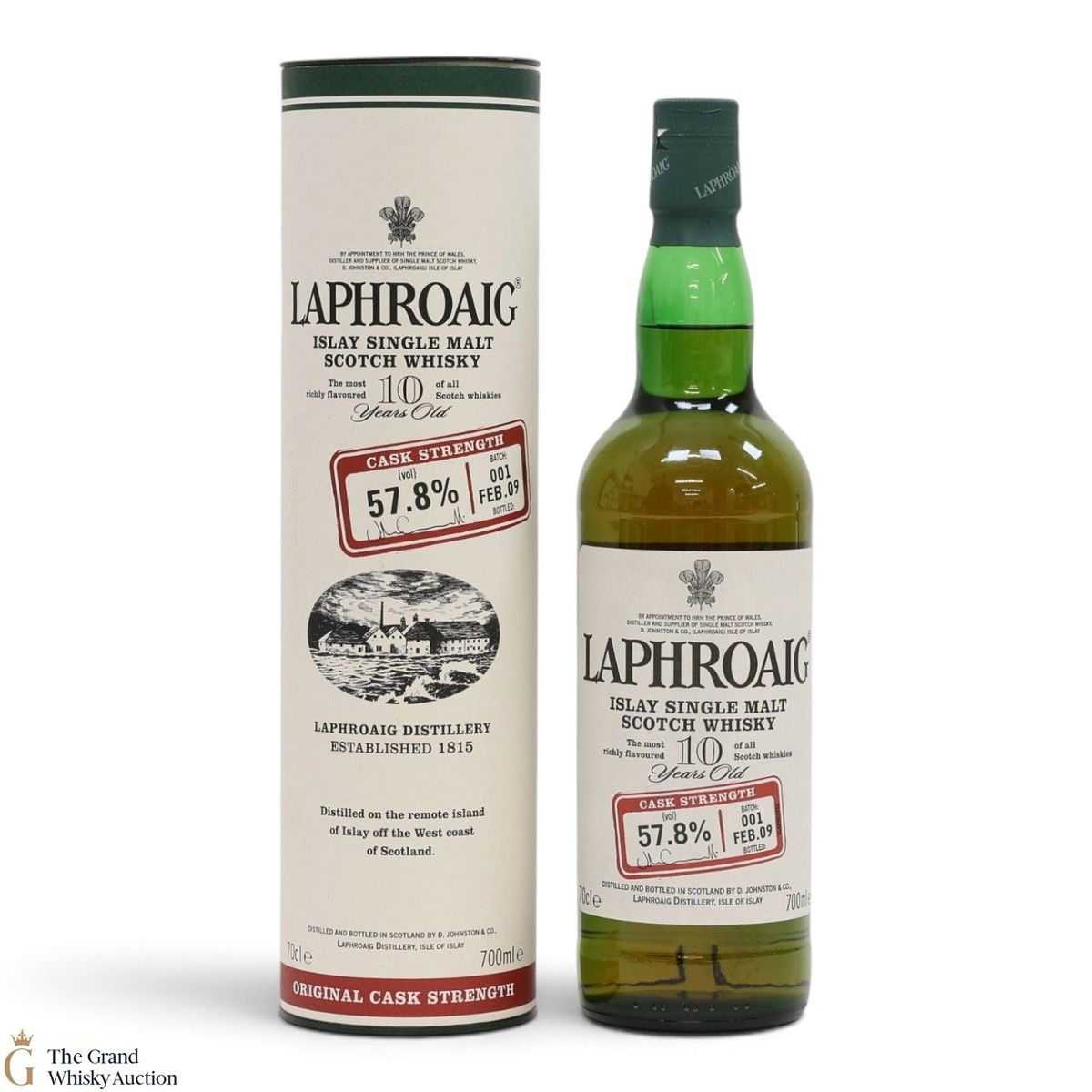 Laphroaig - 10 Year Old - Cask Strength Batch #001