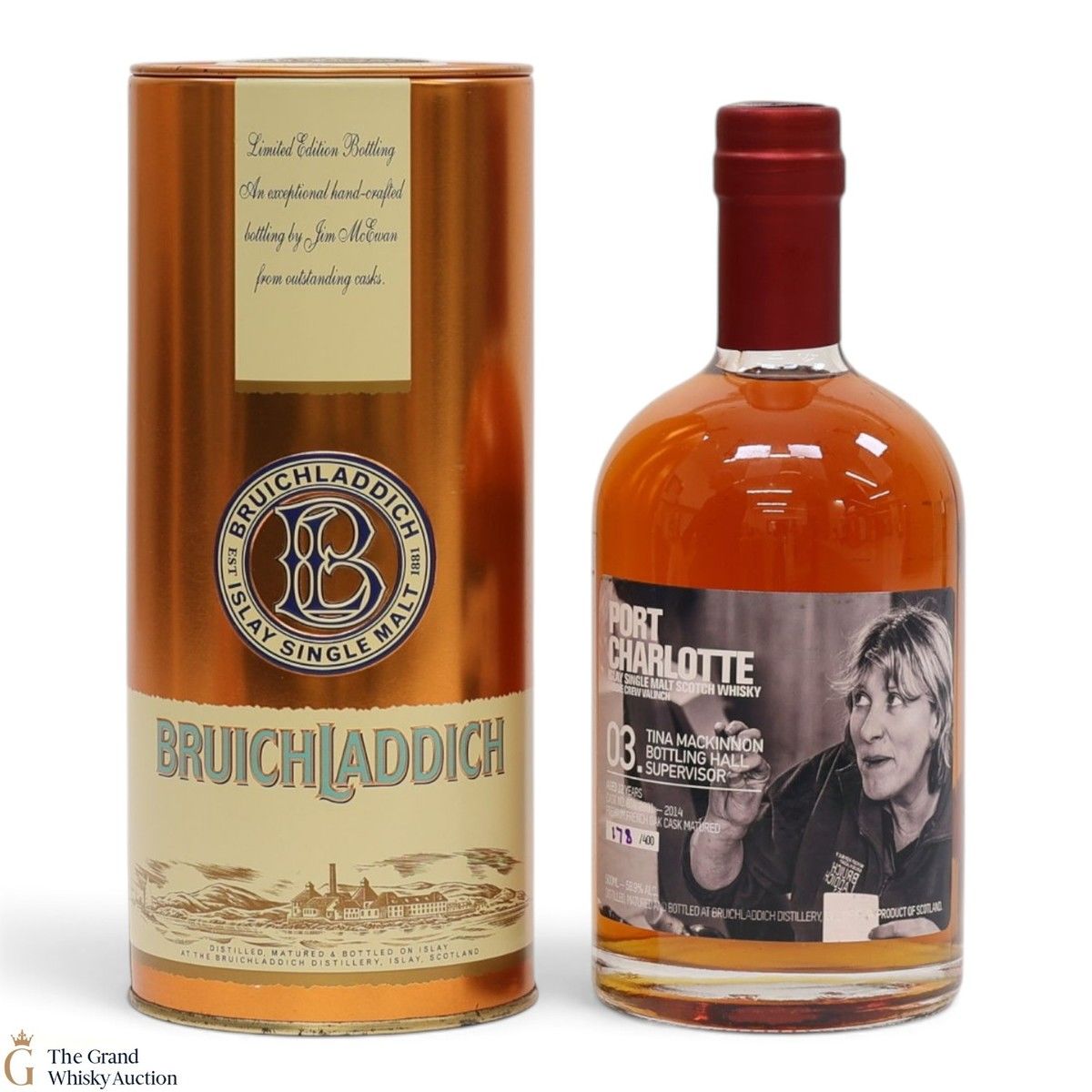 Bruichladdich - 12 Year Old - Valinch 03 - Tina Mackinnon 854 (50cl)