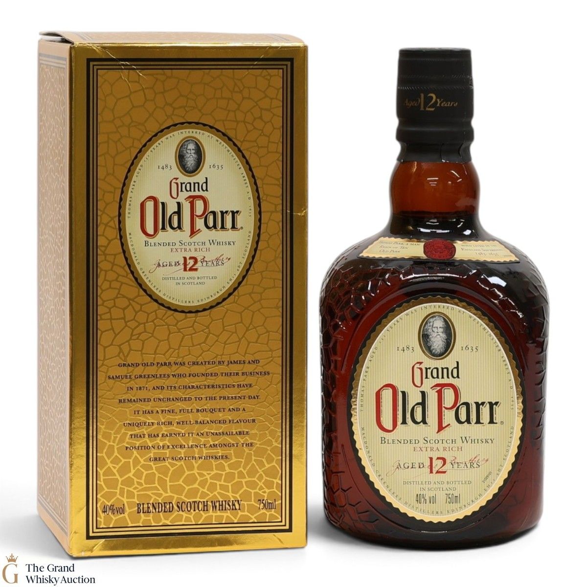 Grand Old Parr - 12 Year Old - Extra Rich (75cl)