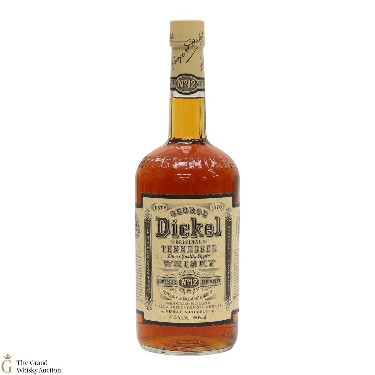 George Dickel - No. 12 - Original Tennessee Whisky (1L)
