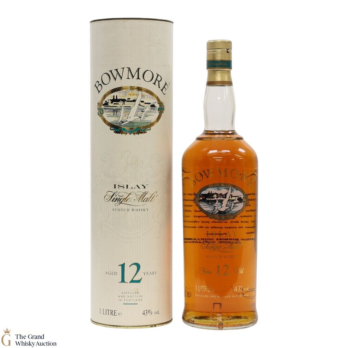 Bowmore - 12 Year Old - Screen Print 1990s (1L)