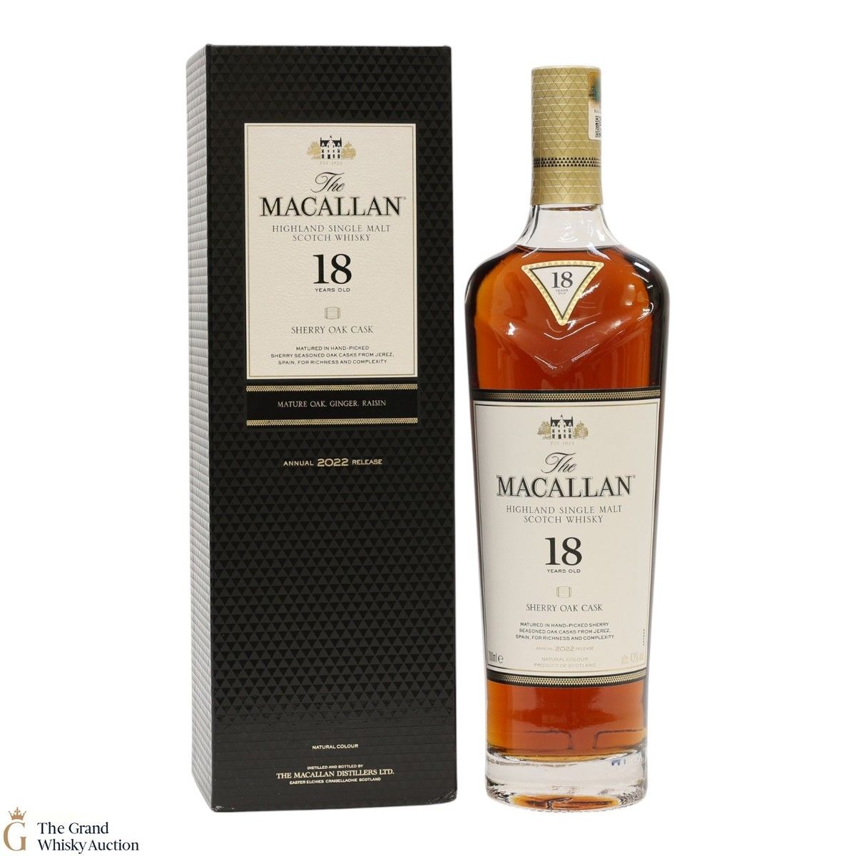 Macallan - 18 Year Old - Sherry Oak Cask - Annual 2022 Release