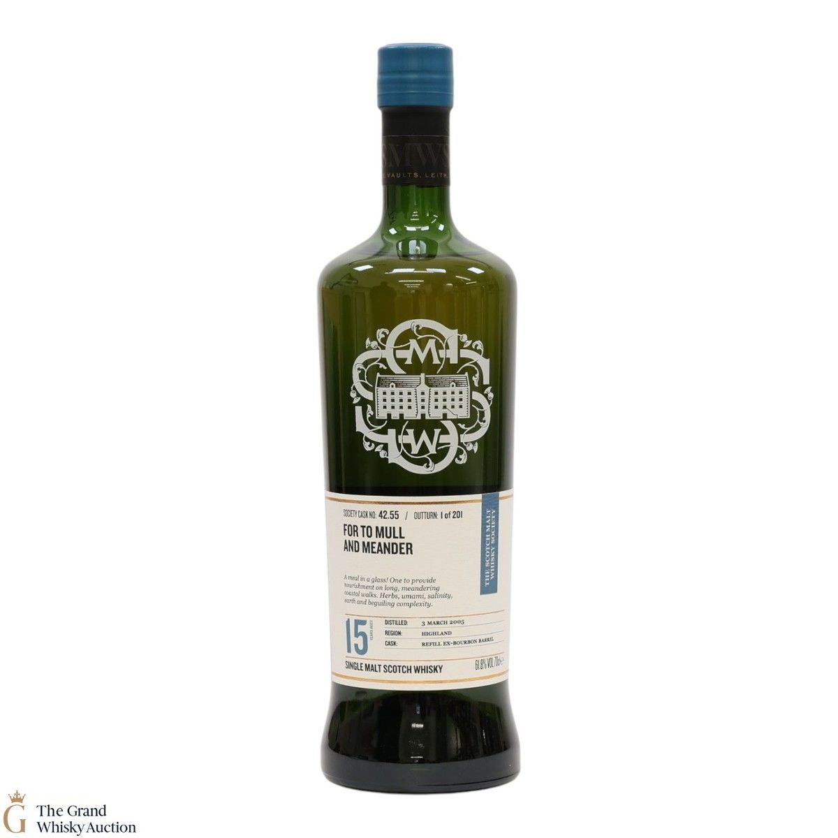 Tobermory - 15 Year Old 2005 - Refill Ex-Bourbon Barrel SMWS #42.55