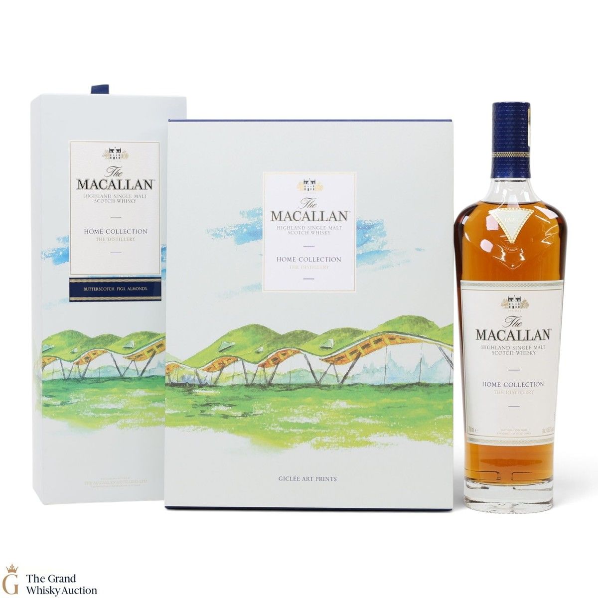 Macallan - Home Collection - The Distillery (1x70cl) & Giclee Art Prints