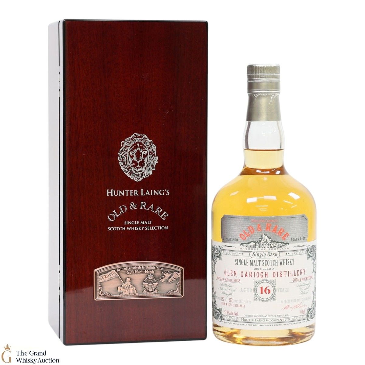 Glen Garioch - 16 Year Old 2008 - Old & Rare Platinum Selection - British Forces South Atlantic Islands
