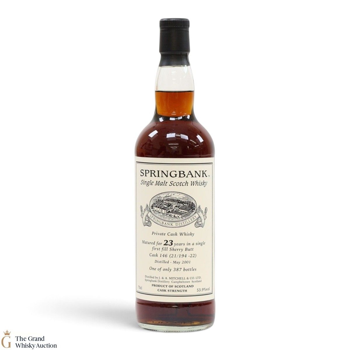 Springbank - 23 Year Old 2001 - Single Sherry Cask #146 - Private Bottling