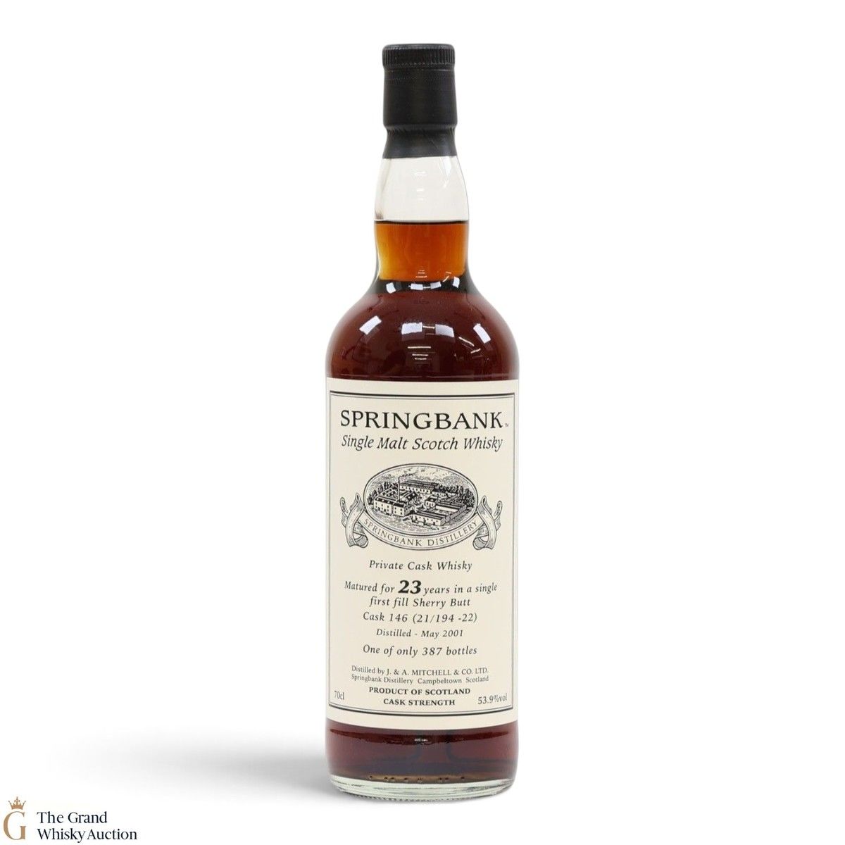 Springbank - 23 Year Old 2001 - Single Sherry Cask #146 - Private Bottling