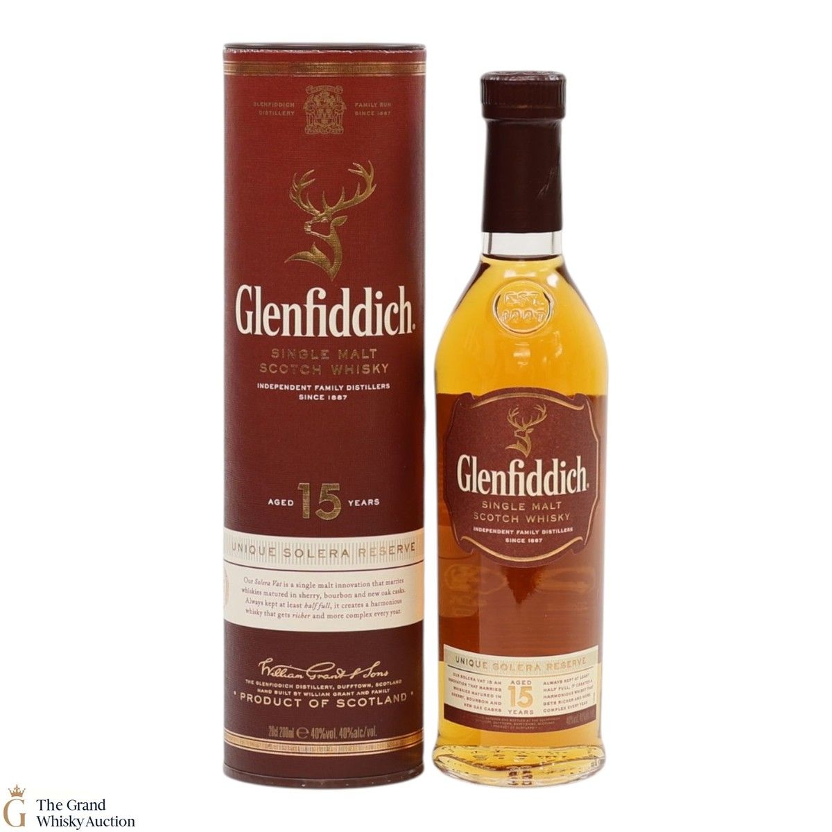Glenfiddich - 15 Year Old - Unique Solera Reserve (20cl)