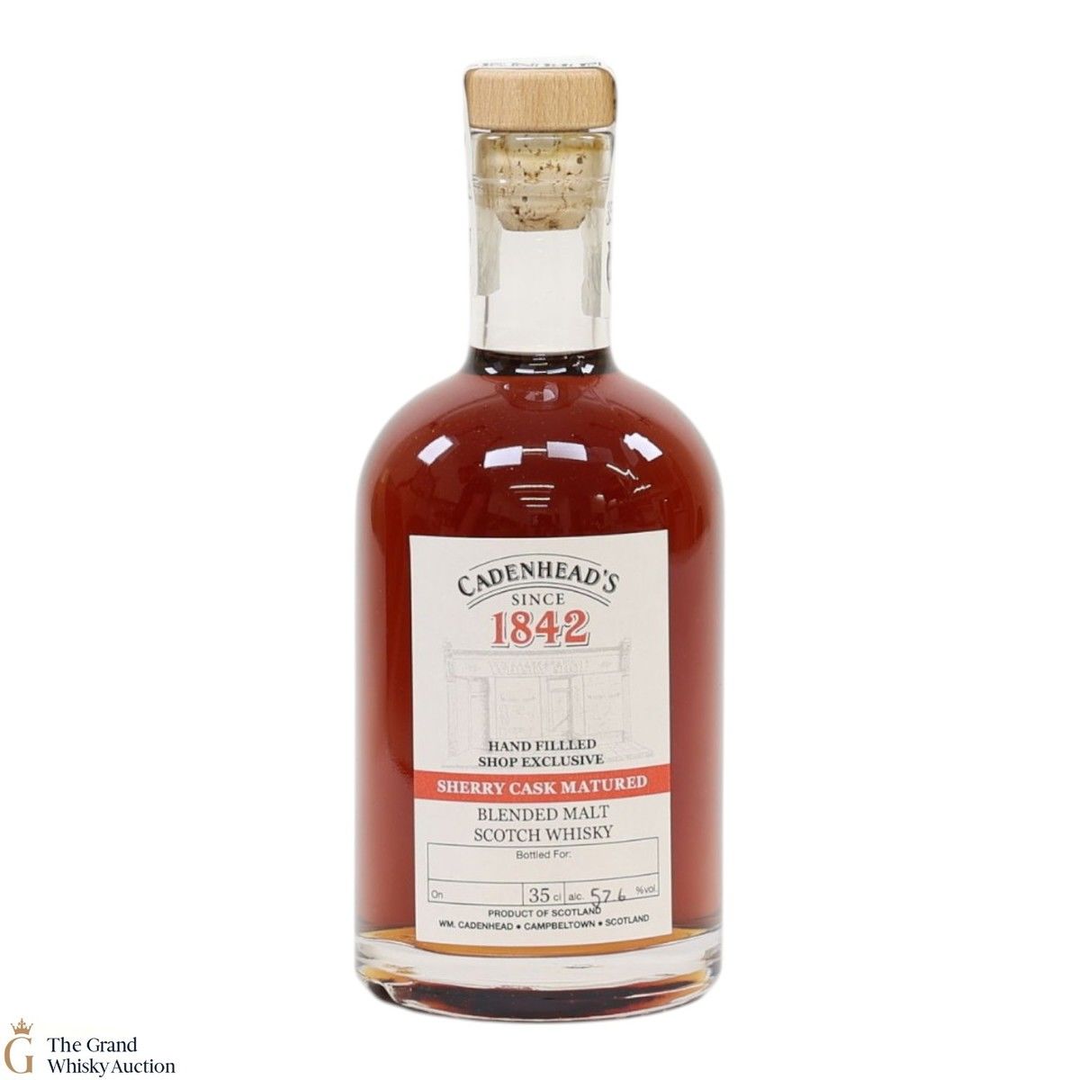 Cadenhead's - Sherry Cask Matured - Hand Filled Shop Exclusive 57.6% (35cl)