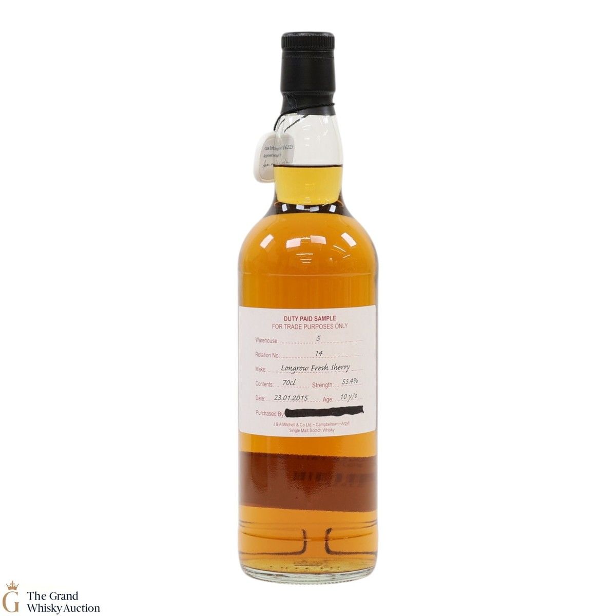 Longrow - 10 Year Old - Fresh Sherry - Duty Paid Sample 55.4%