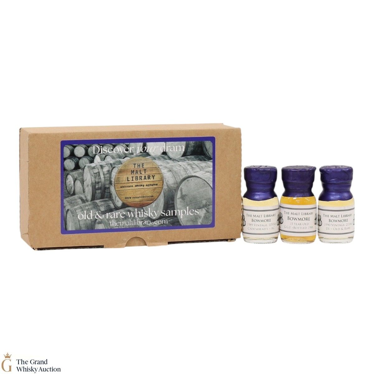 The Malt Library - Bowmore (3x3cl)