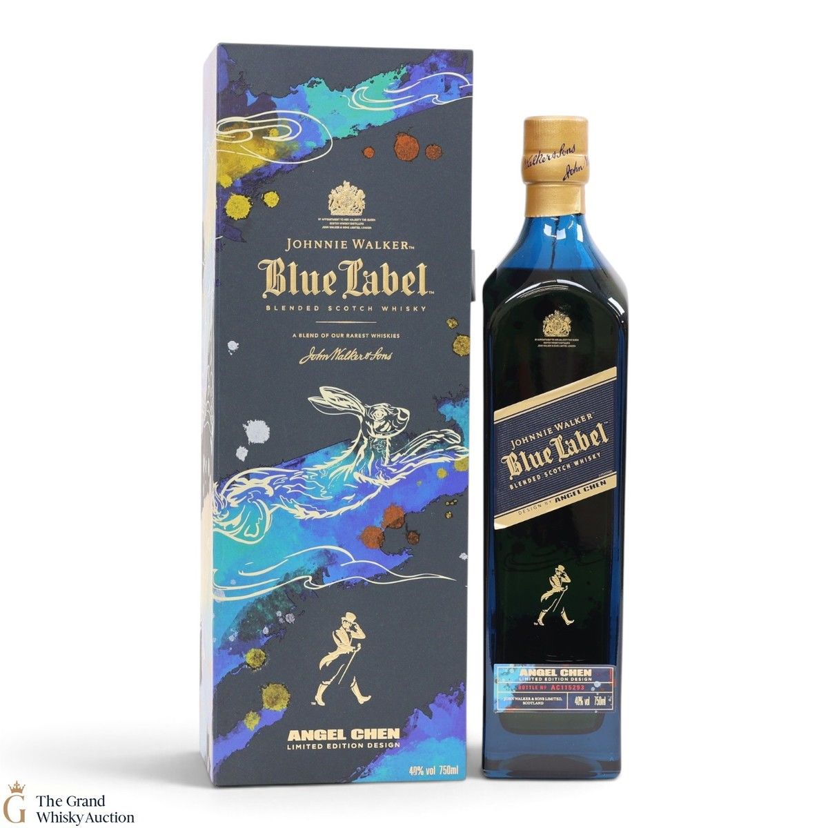 Johnnie Walker - Blue Label - Lunar New Year Year of the Rabbit - Angel Chen Limited Edition Design (75cl)
