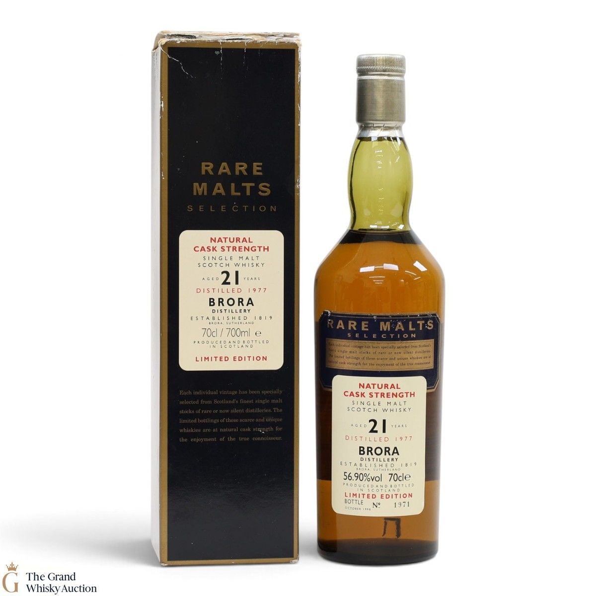 Brora - 21 Year Old 1977 - Rare Malts 56.90%